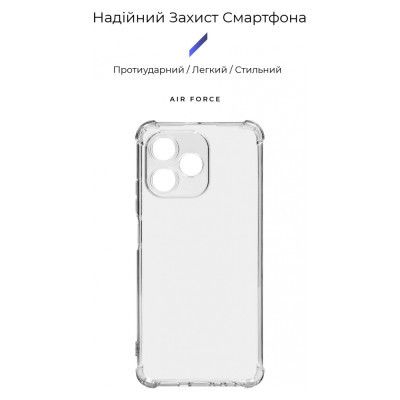 Чехол для мобильного телефона Armorstandart Air Force Realme C51 / C53 Camera cover Transparent (ARM71017) | Зображення 2