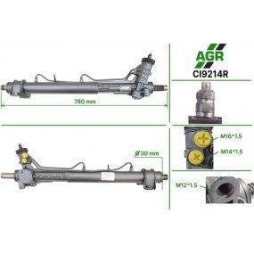 Рулевая рейка с ГУР восстановленная CITROEN Jumper 1994-2002, PEUGEOT Boxer 1994-2002, FIAT Ducato 1994-2002
