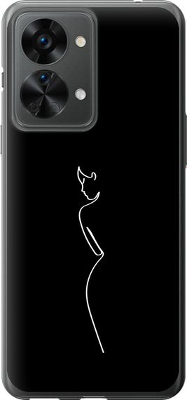 Чехол на OnePlus Nord 2T Силуэт1 "4590u-2640-17620"