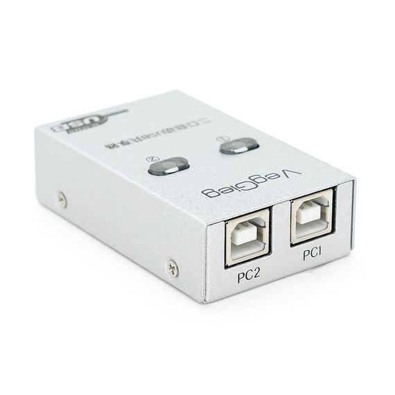Комутатор VEGGIEG V-F501 USB 2.0 PC to Scanner Printer Sharing Switch