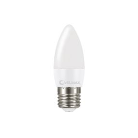 21-13-34/21-13-31 LED лампа Velmax V-С37, 8W, 220V, Е14, 4100K, 720Lm, EMC