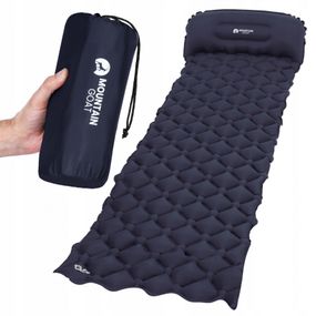 Надувний килимок (каремат) Mountain Goat 190 x 58 x 5 см MG0012 Navy Blue (P-5905973400893)