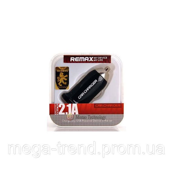 Адаптер автомобільний REMAX Mini Автомобільний адаптер Автомобільний адаптер Автомобільний адаптер для зарядки телефону Автоадапте | Зображення 2