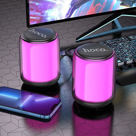 Bluetooth Колонка Hoco BS56 Colorful 2in1 | Зображення 4