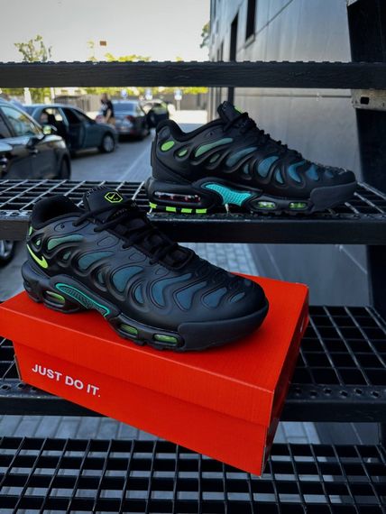 Кросівки Nike Air TN Plus Drift (black & green) | Зображення 1