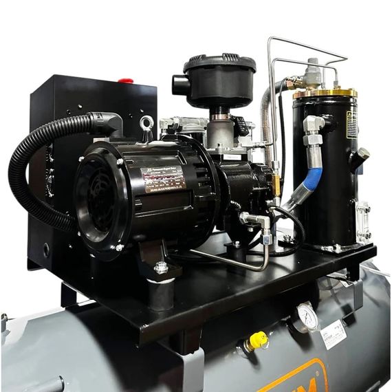 Компрессор высокого давления винтовой масляный GTM DLG7.5V/inv (200 л, 1000 л/мин, 7.5 кВт, 380-400 В, инвертор | Зображення 3