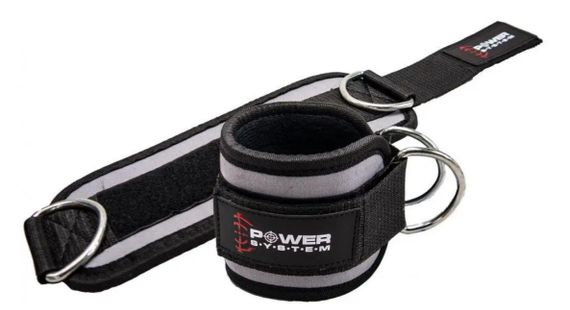 Манжета на щиколотку Power System PS-3460 Ankle Strap Gym Guy Grey (PS_3460_Grey)