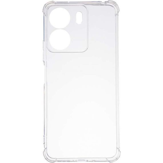 TPU чехол GETMAN Ease logo усиленные углы Full Camera для Xiaomi Redmi 13C / Poco C65 Бесцветный (прозрачный) | Зображення 1