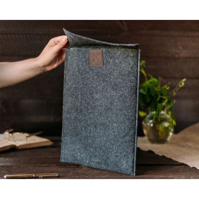 Чехол для ноутбука Gmakin 14 Macbook Pro, vertical, Gray (GM17-14) | Зображення 7