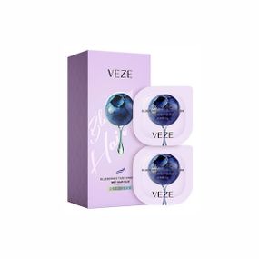 Зволожувальна маска для волосся з екстрактом чорниці Veze Blueberries Times Embellish Wet Hair Film, 12 г*6 шт.