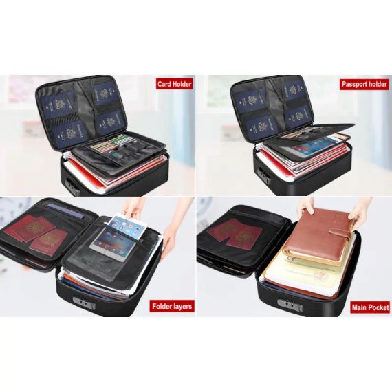 Органайзер для документів формату А4 чорний | Зображення 6