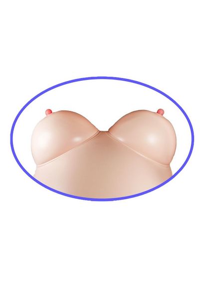 Надувная кукла " BARBI- 3D " с вставкой из киберкожи и вибростимуляцией sexstyle | Зображення 7