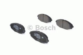 Комплект гальмівних колодок - дискові BOSCH 0986424512 на DAEWOO MATIZ (KLYA)