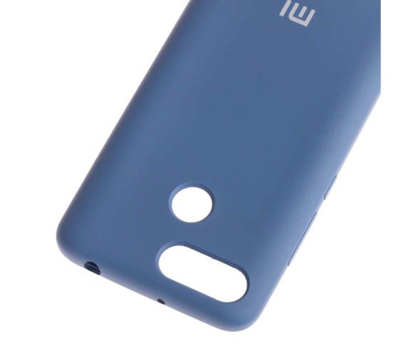Чехол Silicone Cover Case для Xiaomi Redmi 6 (Синий) | Зображення 1