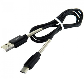 Кабель USB Type-C WALKER C720 2,4A 2м чорний