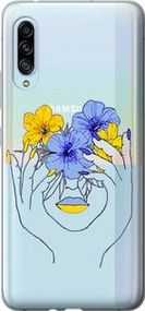 Чохол на Samsung Galaxy A90 5G Дівчина із силікону FCh_016483