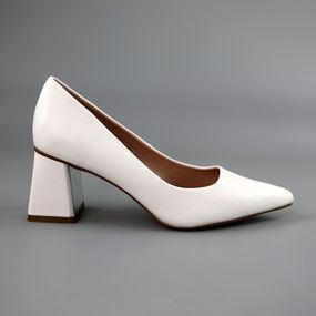 Туфлі човники жіночі 591416 Білі 36 37 38 39 40