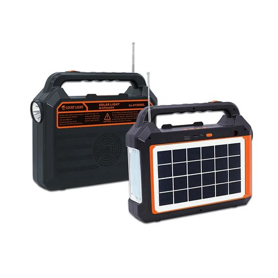 Ліхтар-радіо-блютуз із сонячною панеллю XPRO EP-0158 (MER-15361_696) | Зображення 2