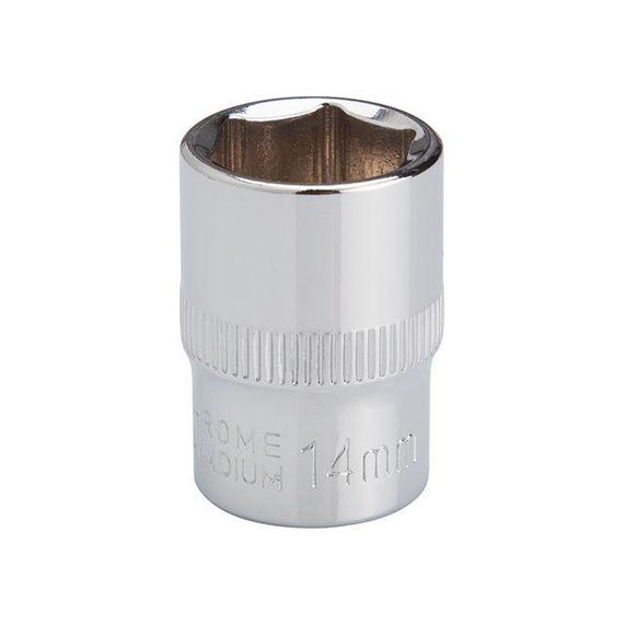 Головка шестигранна STORM 3/8", 14 мм, Cr-V INTERTOOL ET-0414 | Зображення 1