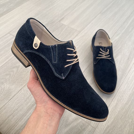 Чоловічі сині туфлі 42 розмір | Зображення 6