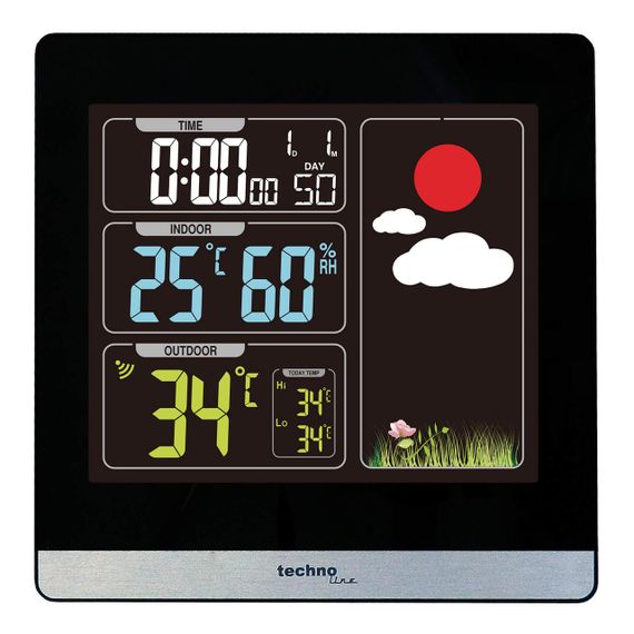 Метеостанція Technoline WS6448 Black (WS6448) | Зображення 4
