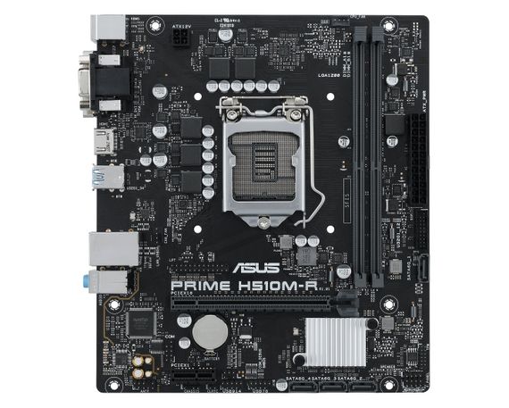 Материнcька плата ASUS PRIME H510M-R-SI s1200 H510 2xDDR4 HDMI DVI D-Sub mATX White BOX WITH ACCESSORY (90MB18C0-M0ECY0)