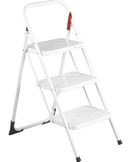 Драбина Rolser Taburete M/11 UNE 3 щаблі Blanco (MET004-1024)