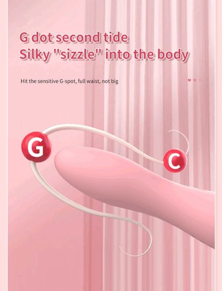 Вібратор мікрофон "Double vibration", колір рожевий, 10 режимів вібрації sexstyle | Зображення 4