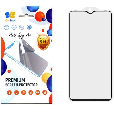 Стекло защитное Drobak Anty Spy Samsung Galaxy М14 (Black) (535340)
