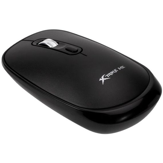 Мишка XTRIKE ME GW-119, бездротова Bluetooth+2.4G, 1600dpi., 4кн., Silent, чорна | Зображення 4
