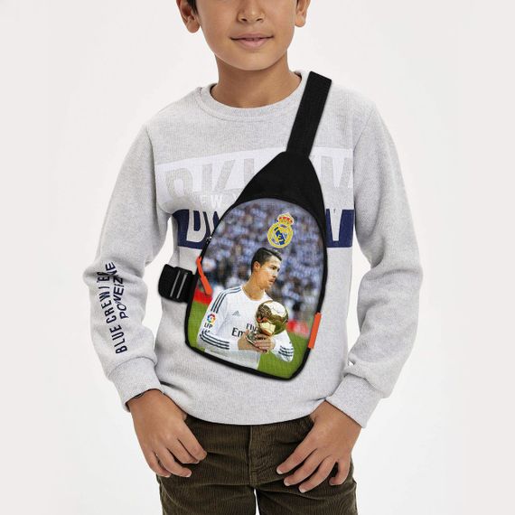 Сумка через плечо детская Криштиану Роналду 29х17 см сумка слинг для мальчика (02064)