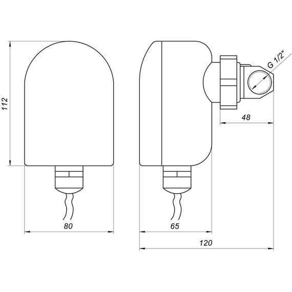 Насос рециркуляційний Optima CPI 15-15 84 мм | Зображення 1