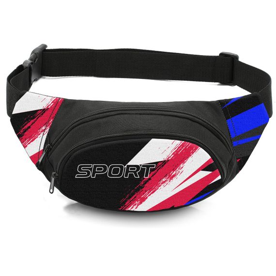 Сумка-бананка детская с принтом Sport поясная сумка для мальчика (4619)