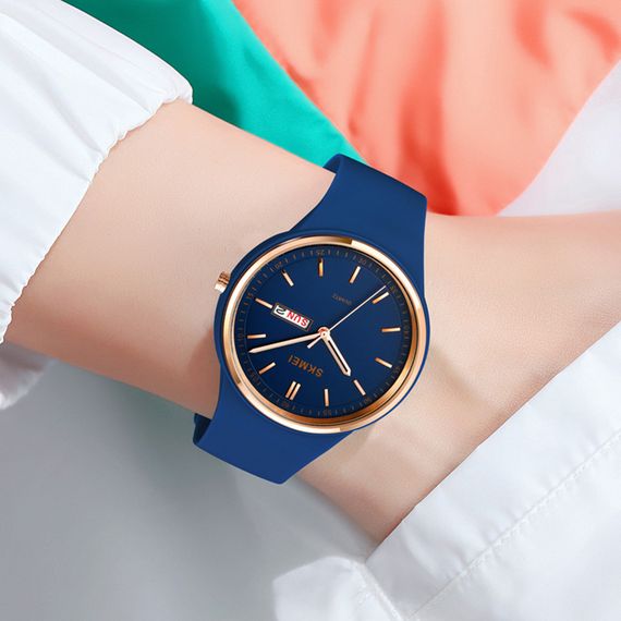 Жіночий годинник Skmei 1747DKBU Dark Blue | Зображення 2