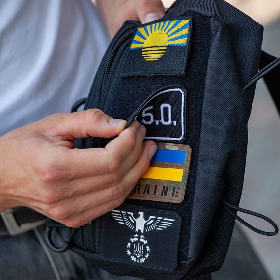 Сумка бананка тактична Cordura | Чоловіча/жіноча | Для спорту, міста, туризму | Зображення 7