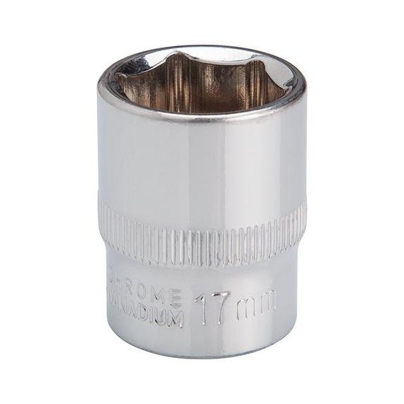 Головка шестигранна STORM 3/8", 17 мм, Cr-V INTERTOOL ET-0417 | Зображення 1