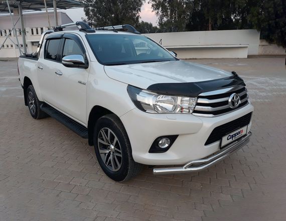 Дефлектор капота 2015-2020 (EuroCap) для Toyota Hilux | Зображення 6