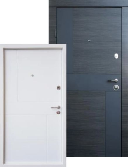 Вхідні двері Qdoors Преміум Стиль-М біла коробка