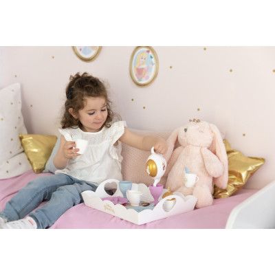 Игровой набор Smoby Тележка Дисней Принцессы со съемным подносом с сервизом 17 аксессуаров (312502) | Зображення 6