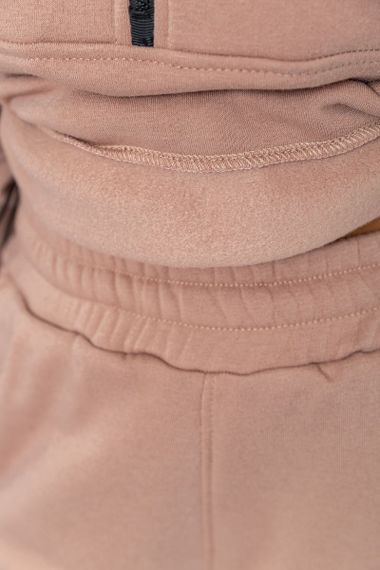 Спорт костюм жіночий на флісі, колір бежевий, 102R401 | Зображення 6