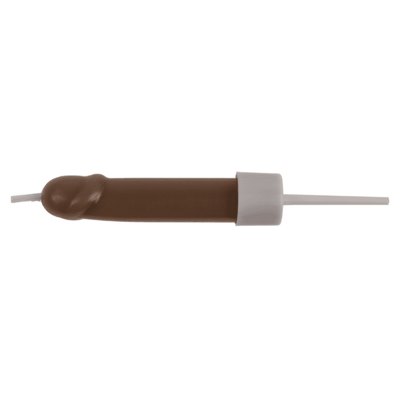 Свічки у вигляді пеніса Penis Candles Brown, 6 шт. Sex Aura | Зображення 2