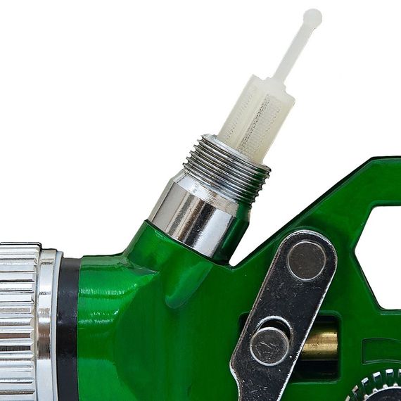 Фарборозпилювач Sigma HVLP 1.7 мм з верхнім баком 600 мл Green (6812111) | Зображення 6