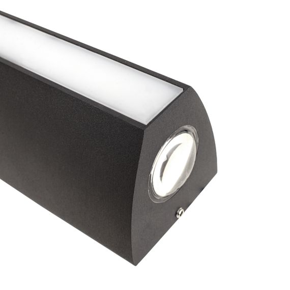 Светильник фасадный LED 3W IP54 Black WW (AL-615/6) | Зображення 3