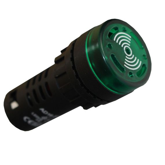 Зумер AD22SM 230В АC зелений Ny95506537