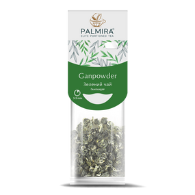 Зелёный чай Palmira "Ганпаудер" (Ganpowder) - 10 шт.