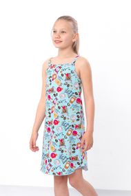 Сорочка для дівчинки (підліткова) Носи своє 140 Блакитний (p-5925-154261)