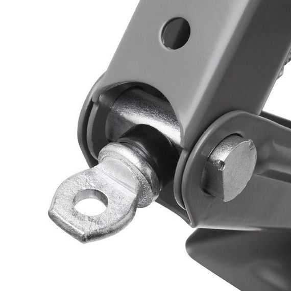 Домкрат механічний ромбоподібний 2т. з тріскачкою, гумовий упор., 110-400 мм INTERTOOL GT0185 | Зображення 5