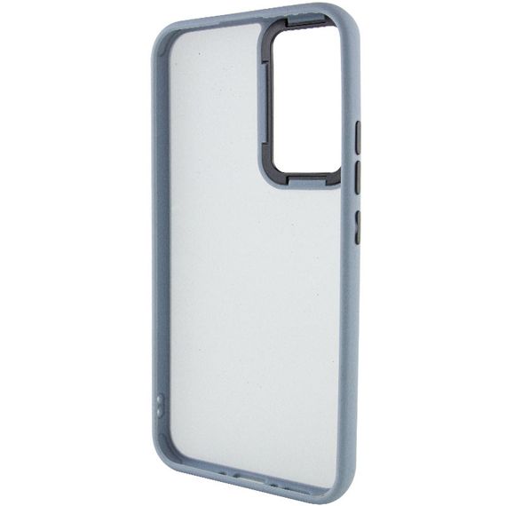Чехол TPU+PC Lyon Frosted для Samsung Galaxy S23 Ultra Sierra Blue | Зображення 2