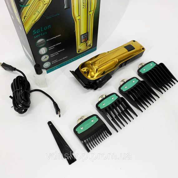 Акумуляторна машинка для стрижки волосся з насадками VGR V-138, Професійна машинка для волосся UO-73 | Зображення 8