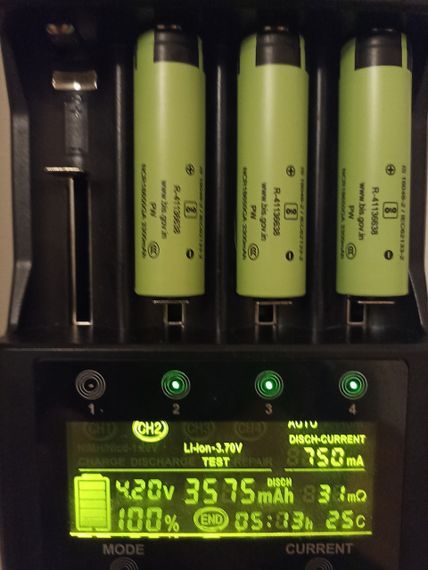 Аккумулятор высокотоковый Panasonic панасоник  NCR 18650 GA 3.7 V 3300 mAh батарея литий-ионная Li-Ion | Зображення 1